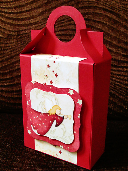 Holiday Angel Gable Box