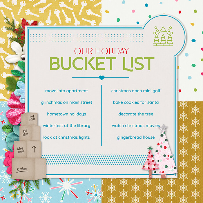 Holiday Bucket List