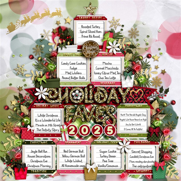 Holiday Faves 2025