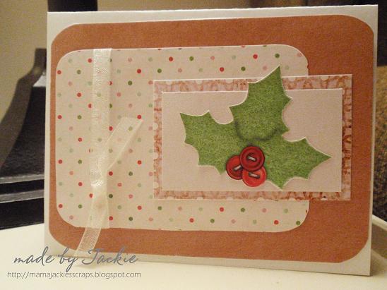 Holly Card