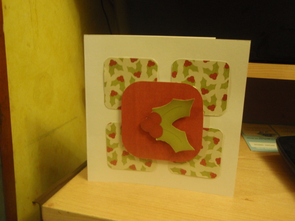 holly card