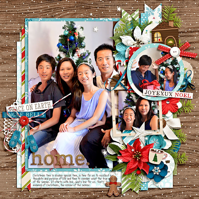 home at christmas