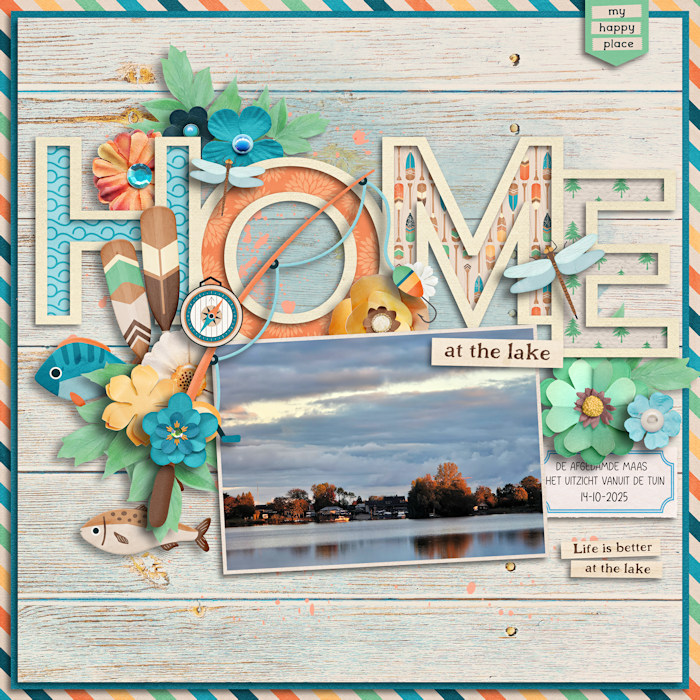 Home at the lake