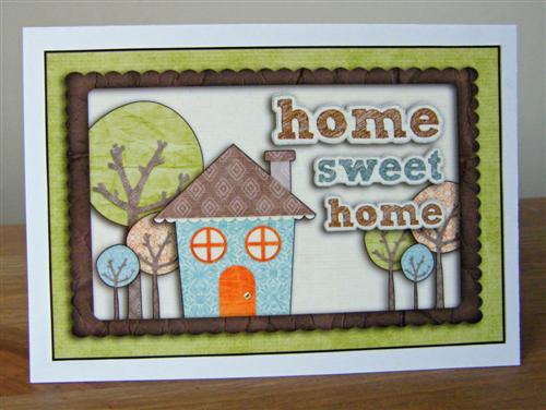 Home Sweet Home card