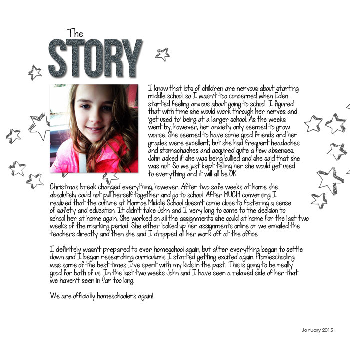 Homeschool - The Story