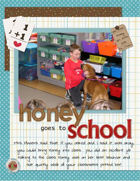 Honey Goes to School
