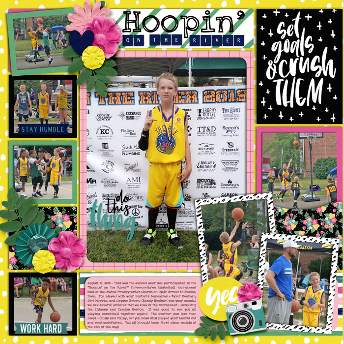 Hoopin on the River - Left