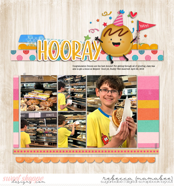 Hooray donut