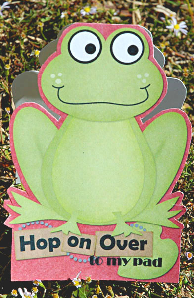 Hop On Over Invitation