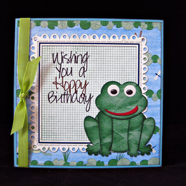 Hoppy Birthday (hybrid card)