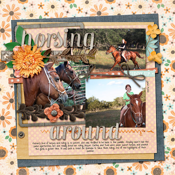 horsing around
