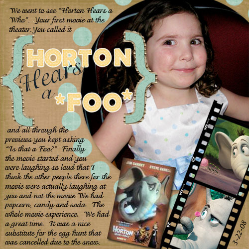 Horton Hears a "Foo"