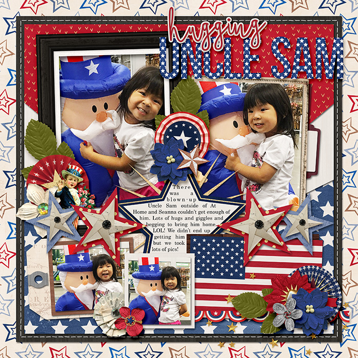 Hugging Uncle Sam