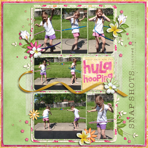 hula hooping