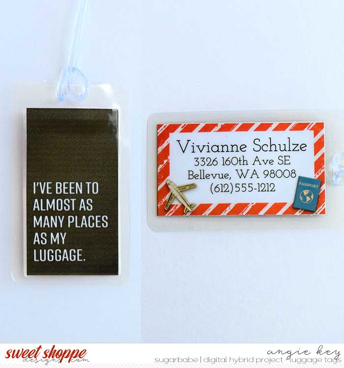 Humorous Luggage Tag