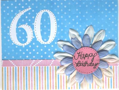 Hybrid 60th Birthday Card