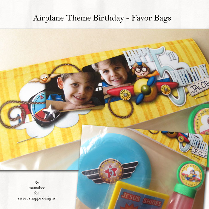 Hybrid - Airplane Treat Topper