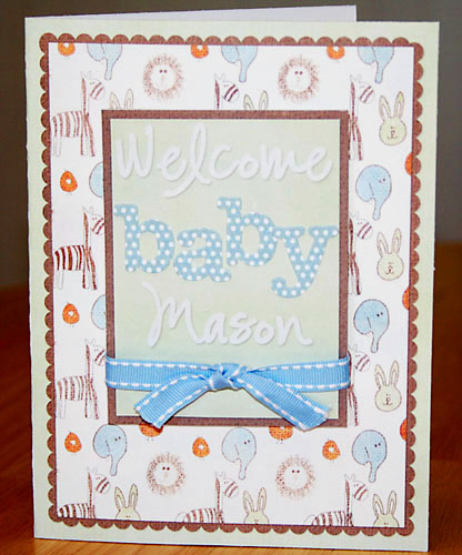 Hybrid Baby Card