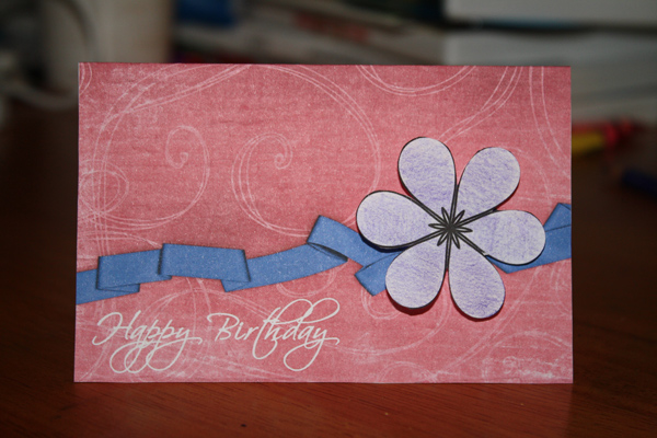 Hybrid Birthday Card
