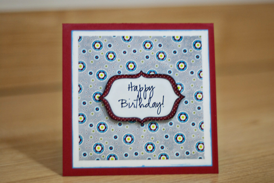 Hybrid Birthday Card