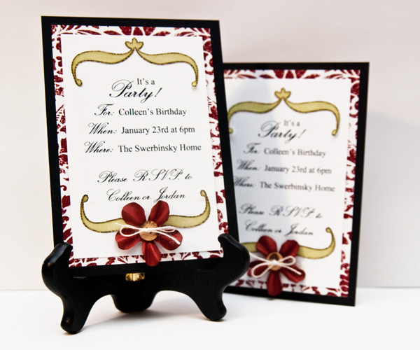 Hybrid Birthday Invitation
