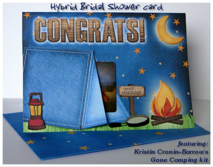 Hybrid Bridal Shower Card