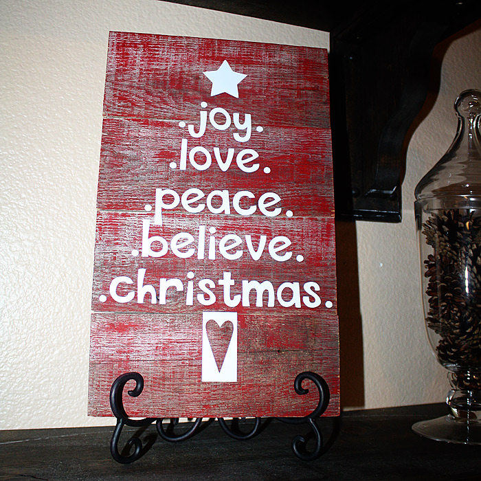 Hybrid Christmas Sign