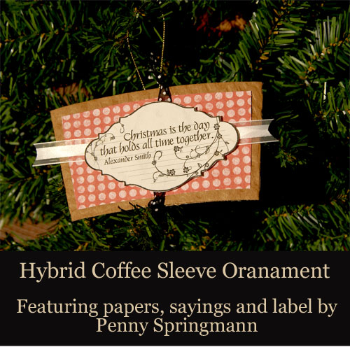 Hybrid Coffee Sleeve Ornament 1
