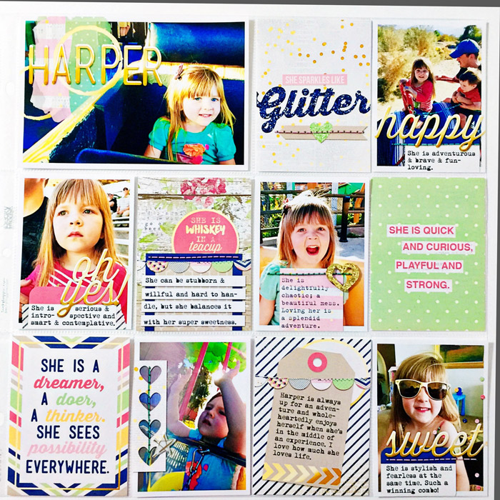 Hybrid Page Using Traci's She Is