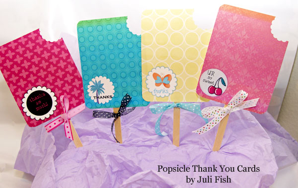 Hybrid - Popsicle Thank You Cards