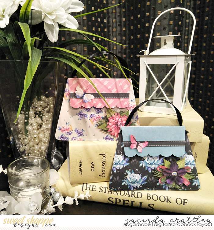 Hybrid purse invitations