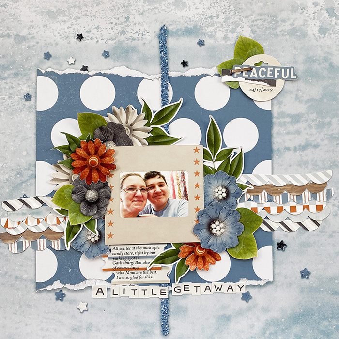 Hybrid Scrapbook LO With Allison Pennington Lake Mode