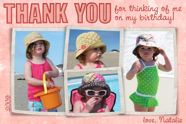 {hybrid} THANK YOU card