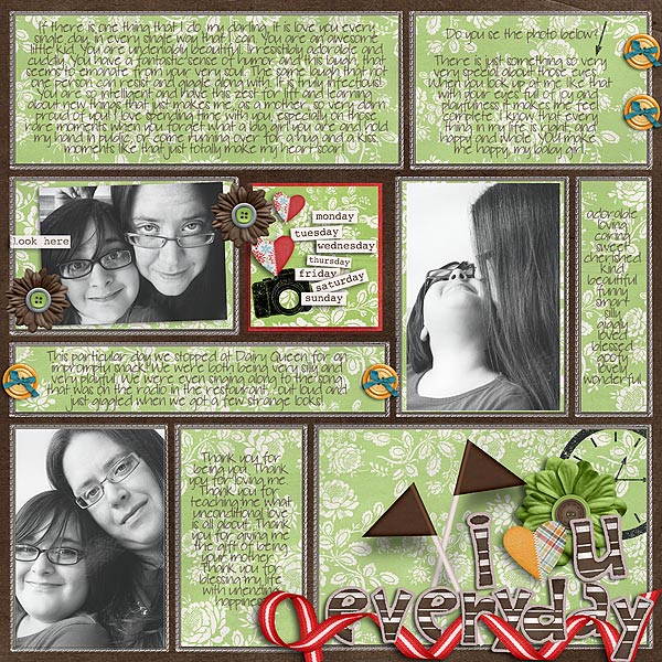 I <3 U everyday