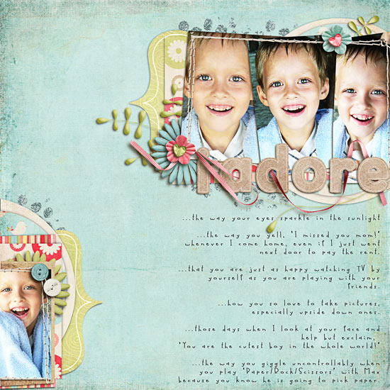 i adore...