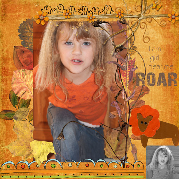 I am girl, hear me roar