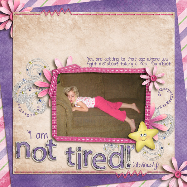I am NOT tired!