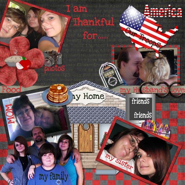 I am thankful for....