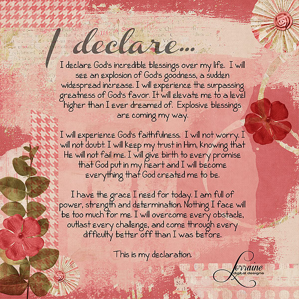 I declare