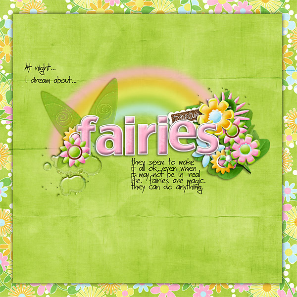 i dream about fairies