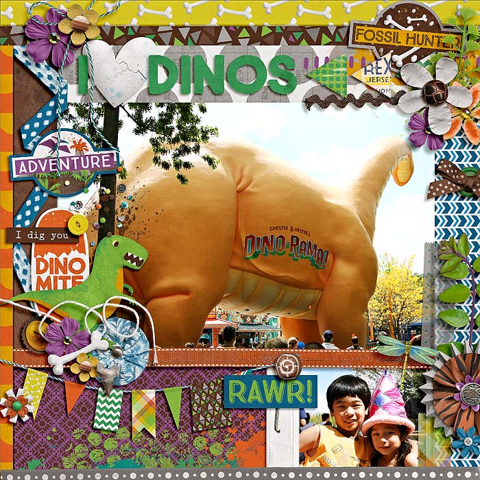 i (heart) dino