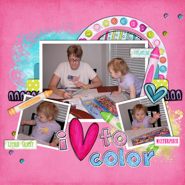 I *Heart* To Color