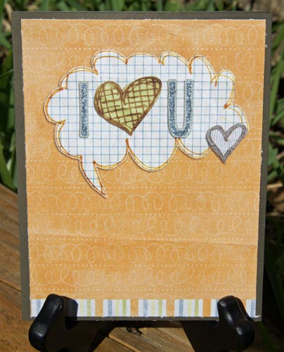 I heart U hybrid card