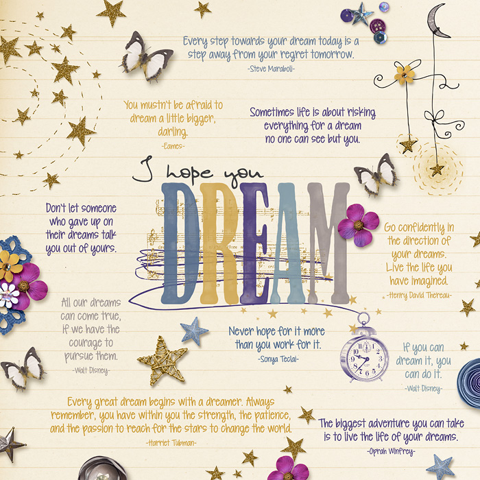 I hope you dream