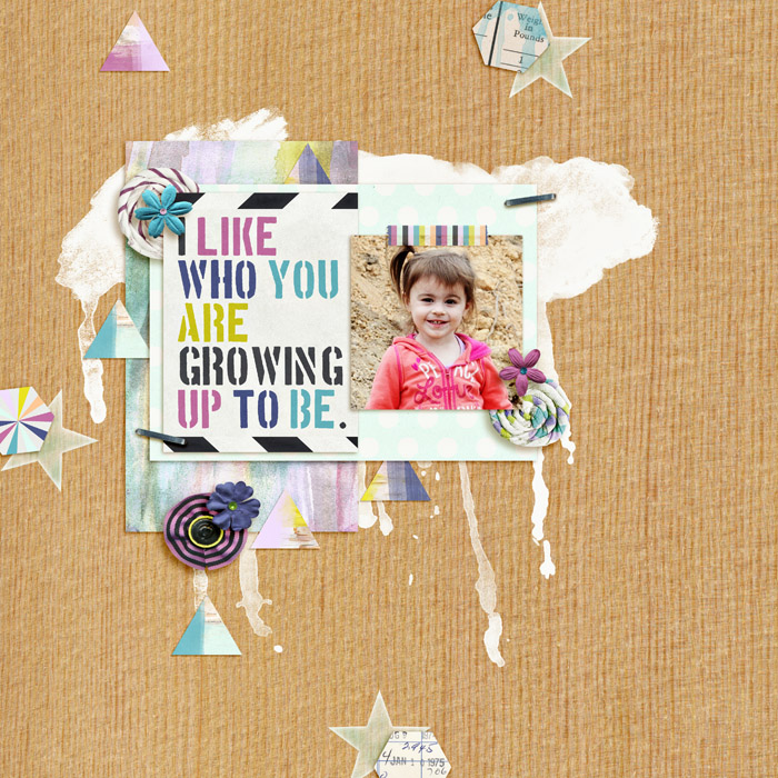 i like who you are growing...