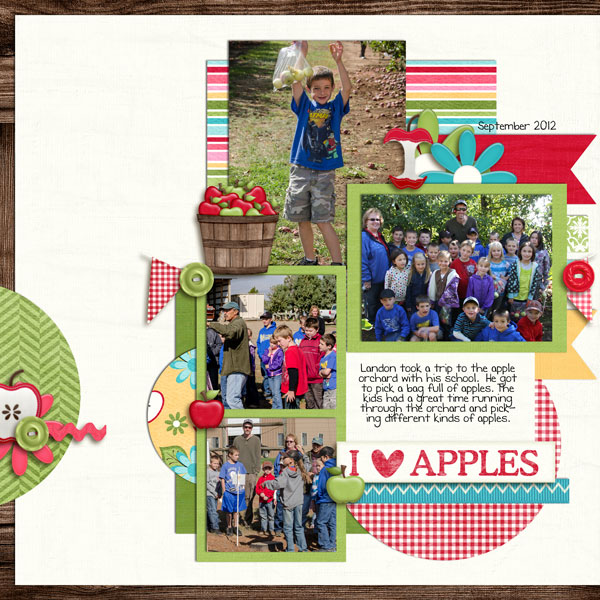 i love apples