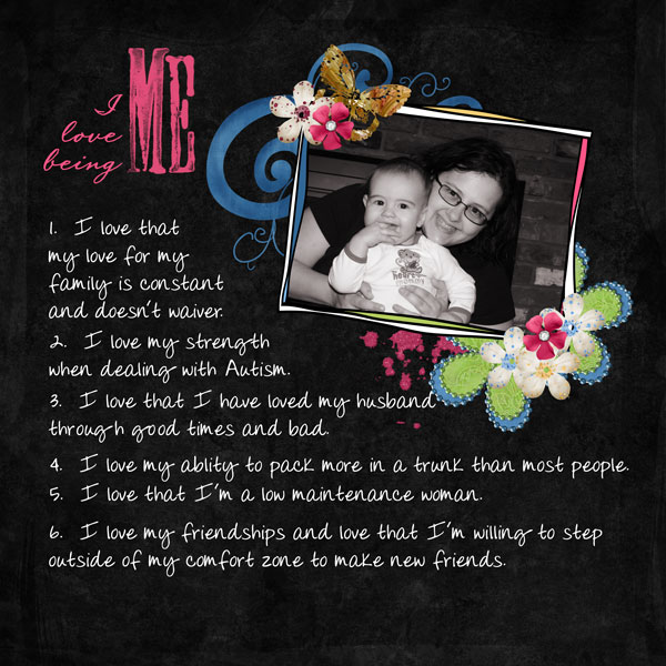 I love being me