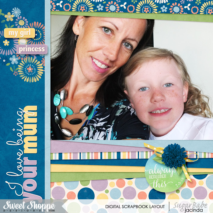 I love being your Mum