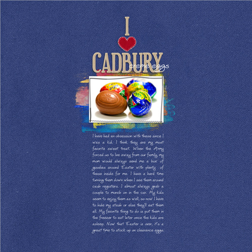 I Love Cadbury Creme Eggs