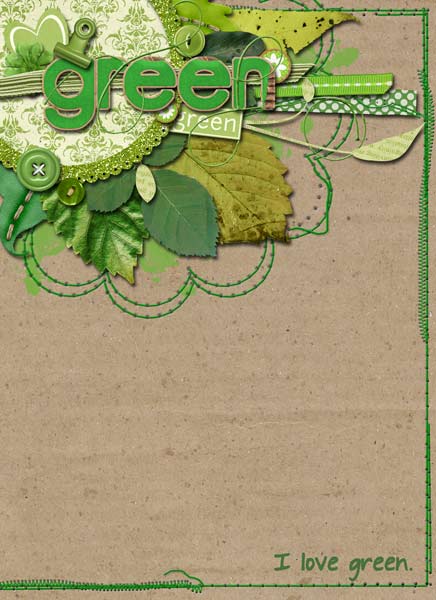 I Love Green